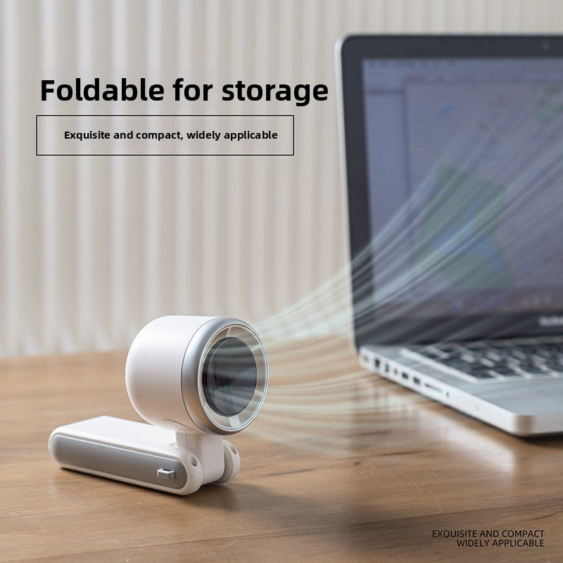 Foldable Digital Display USB Handheld Fan