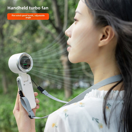 Foldable Digital Display USB Handheld Fan